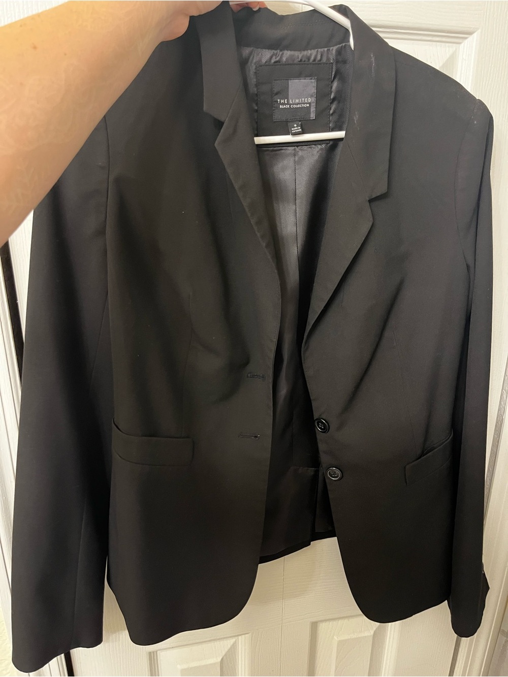 The Limited Black Women's Two-Button Tailored Blazer